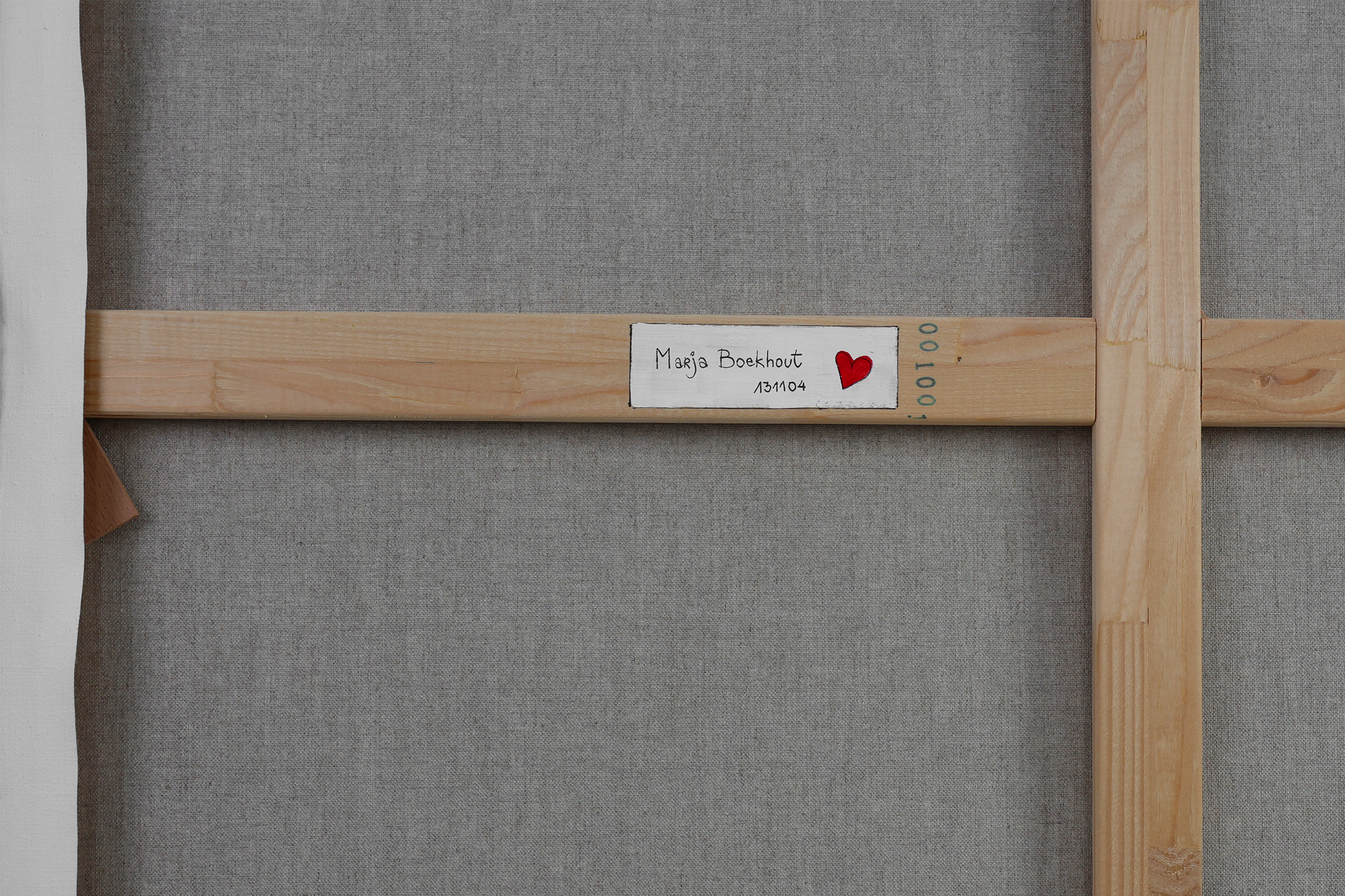 Large Painting by Marja Boekhout, Belgium, 2004thumbnail